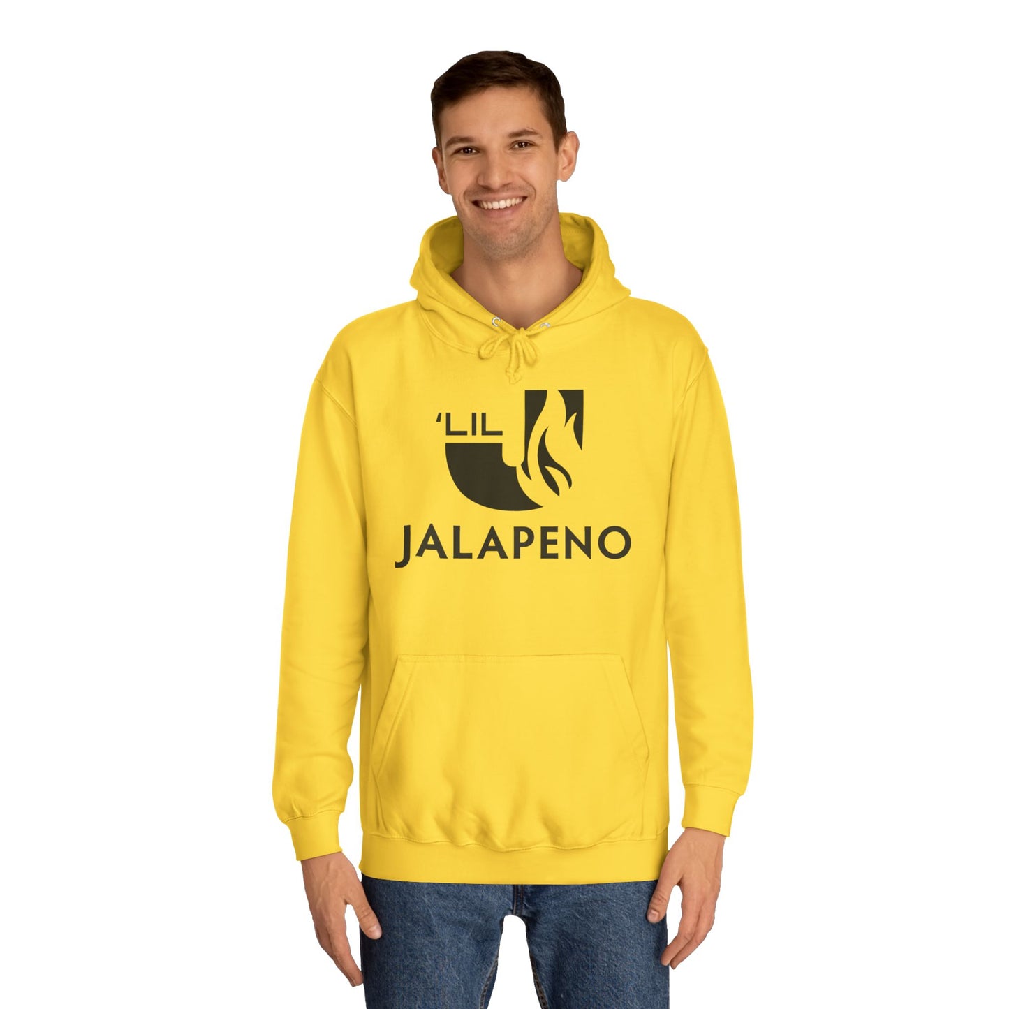 Unisex Jalapeno Hoodie (Black Writing)