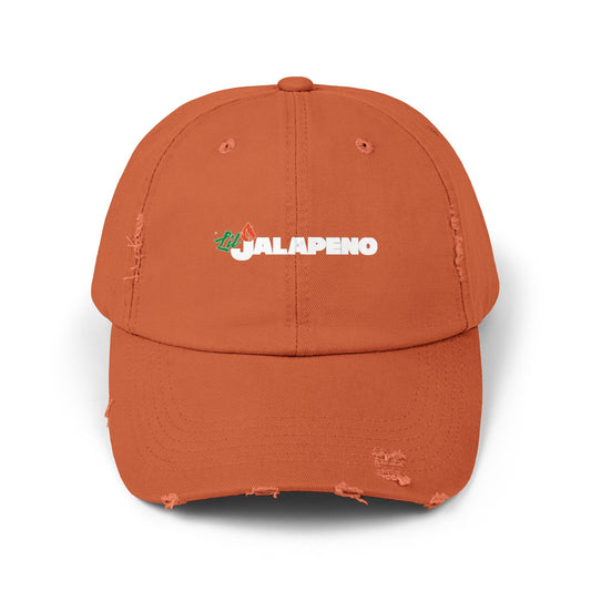 Unisex Distressed Jalapeno Cap