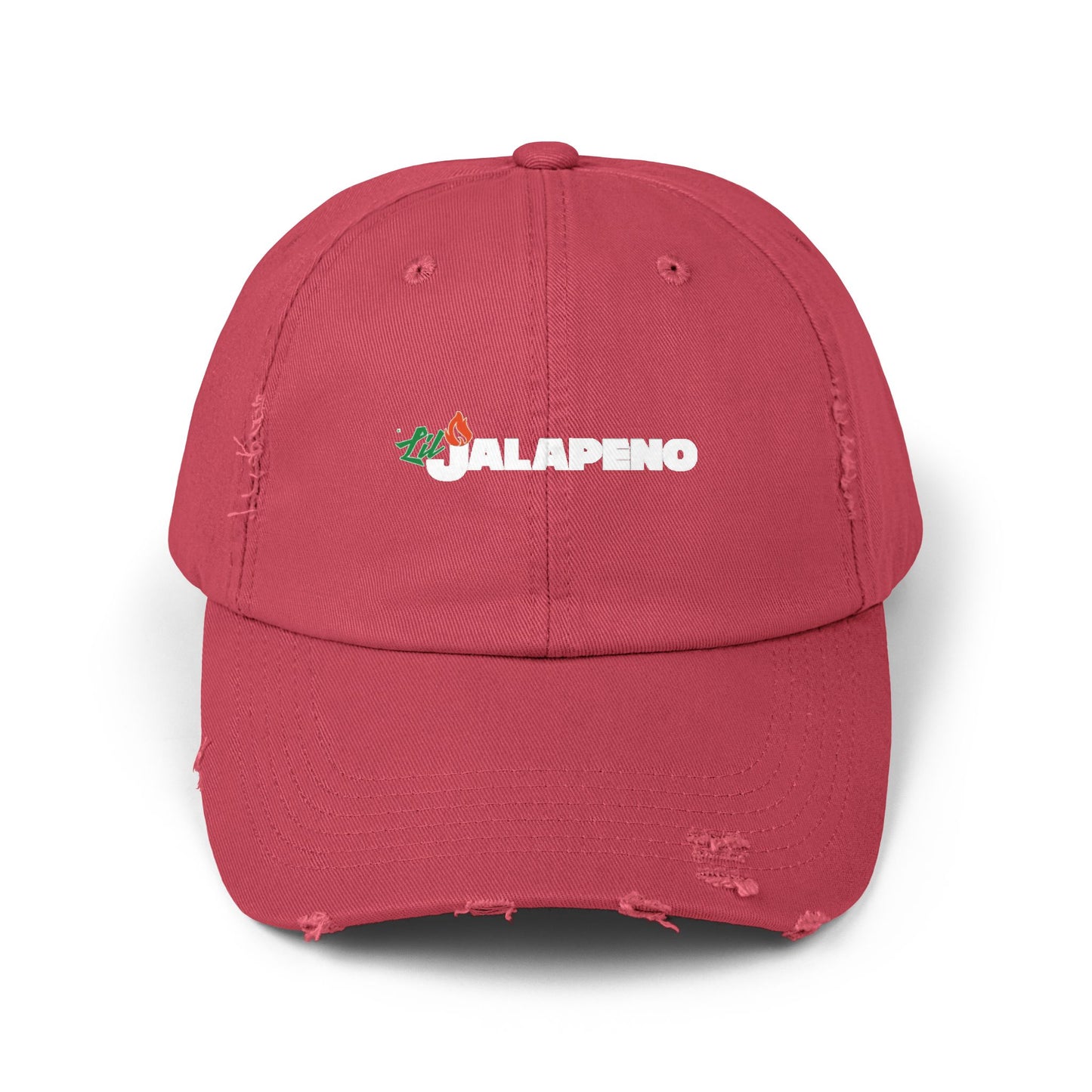 Unisex Distressed Jalapeno Cap